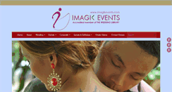 Desktop Screenshot of imagikevents.com